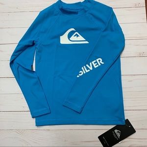 Brand new!  Quicksilver kids swim shirt